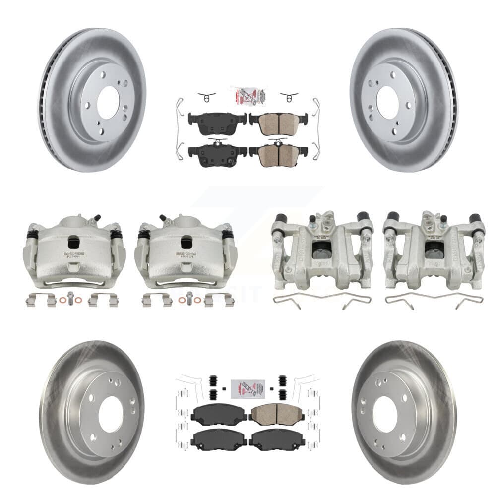 Transit Auto - KCG-101990N - Front and Rear Disc Brake Kits image 1