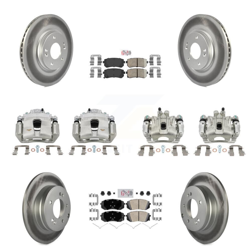 Transit Auto - KCG-102011N - Front and Rear Disc Brake Kits image 1