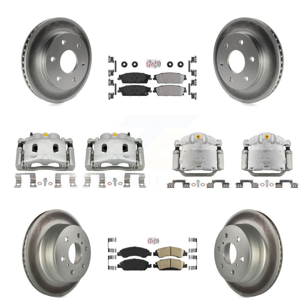 Transit Auto - KCG-102091N - Front and Rear Disc Brake Kits image 1