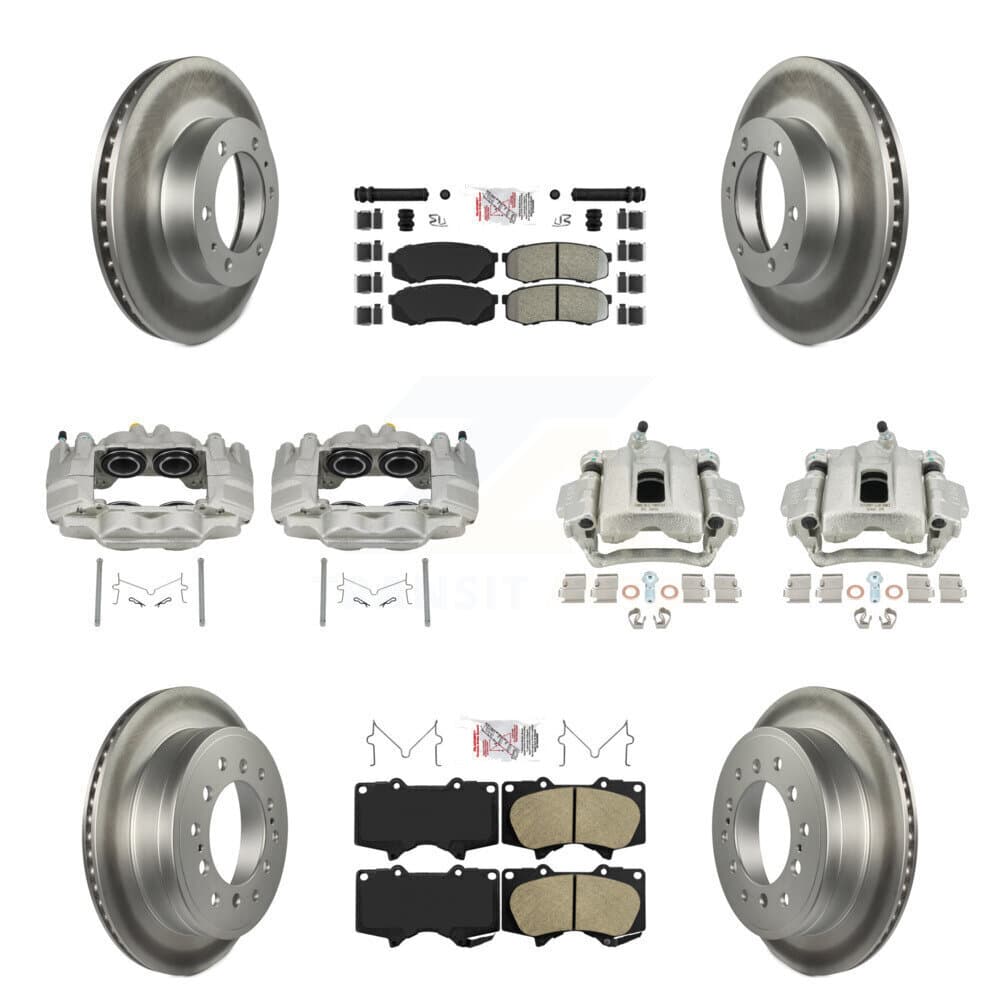 Transit Auto - KCG-102133N - Front and Rear Disc Brake Kits image 1
