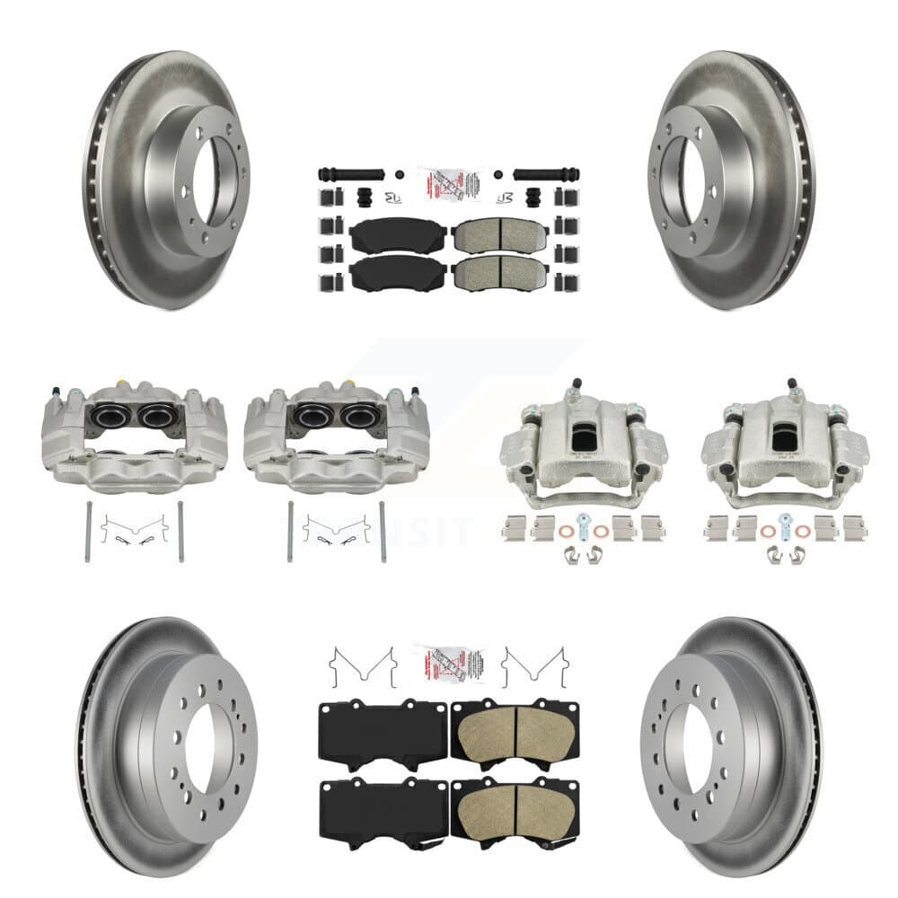 Transit Auto - KCG-102137N - Front and Rear Disc Brake Kits image 1