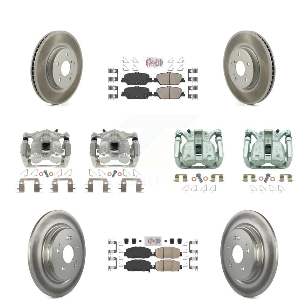 Transit Auto - KCG-102156N - Front and Rear Disc Brake Kits image 1