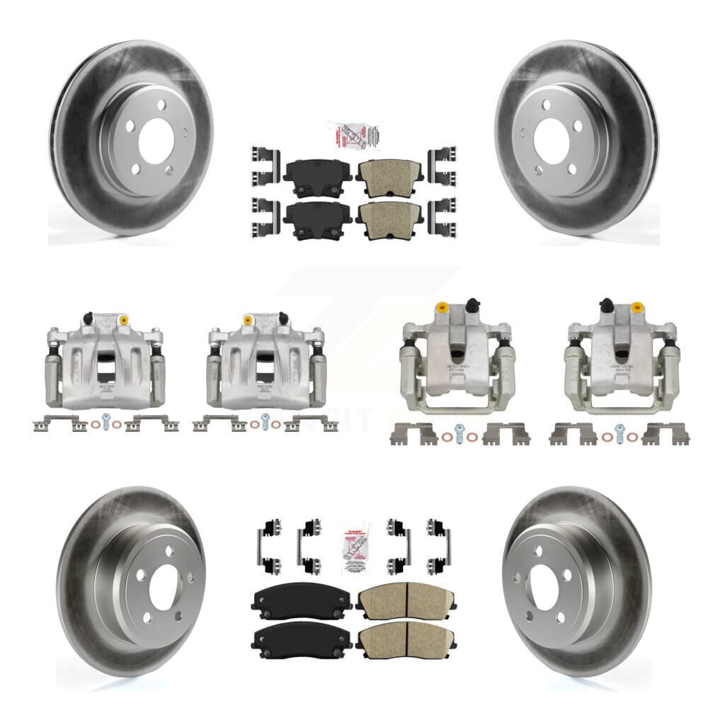 Transit Auto - KCG-102357N - Front and Rear Disc Brake Kits image 1