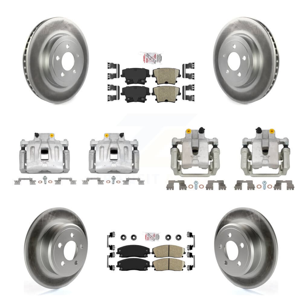Transit Auto - KCG-102364N - Front and Rear Disc Brake Kits image 1