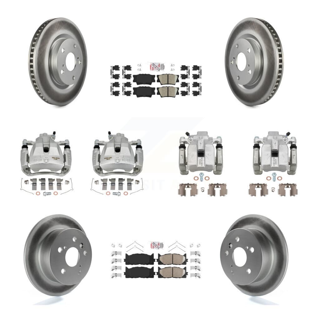 Transit Auto - KCG-102381N - Front and Rear Disc Brake Kits image 1