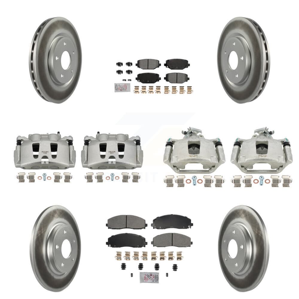 Transit Auto - KCG-102408N - Front and Rear Disc Brake Kits image 1