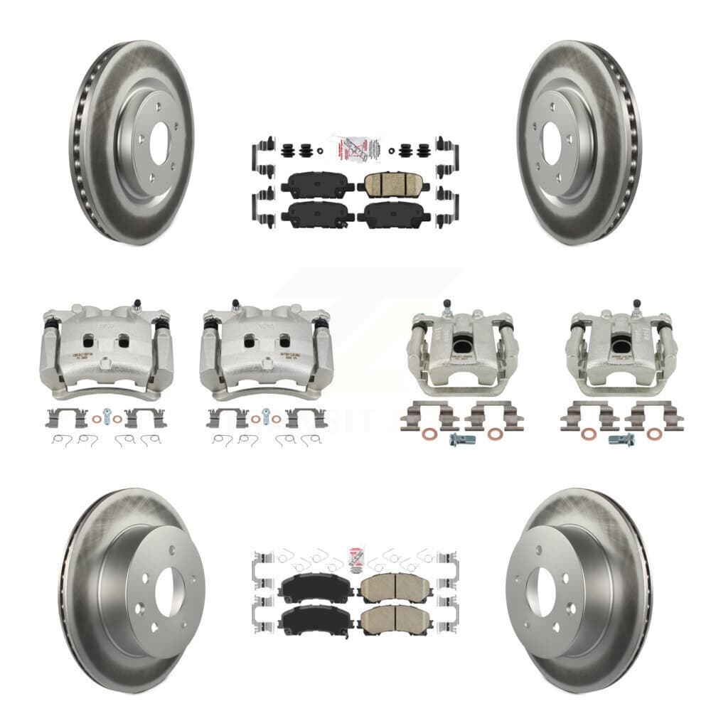 Transit Auto - KCG-102495N - Front and Rear Disc Brake Kits image 1
