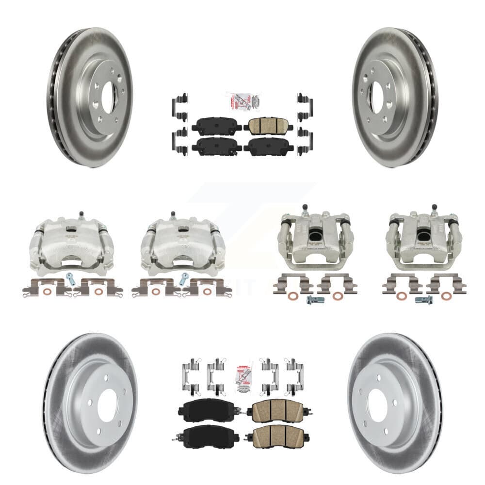 Transit Auto - KCG-102506N - Front and Rear Disc Brake Kits image 1