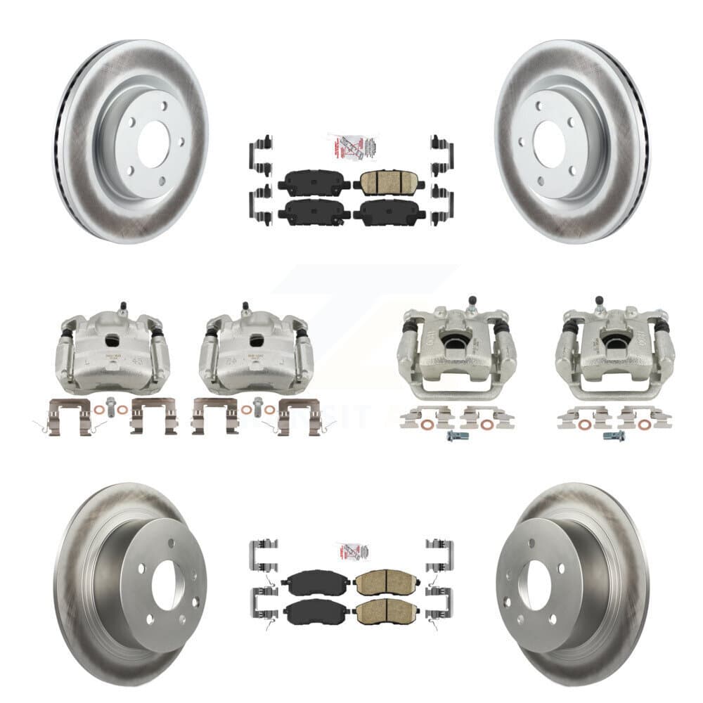 Transit Auto - KCG-102559N - Front and Rear Disc Brake Kits image 1