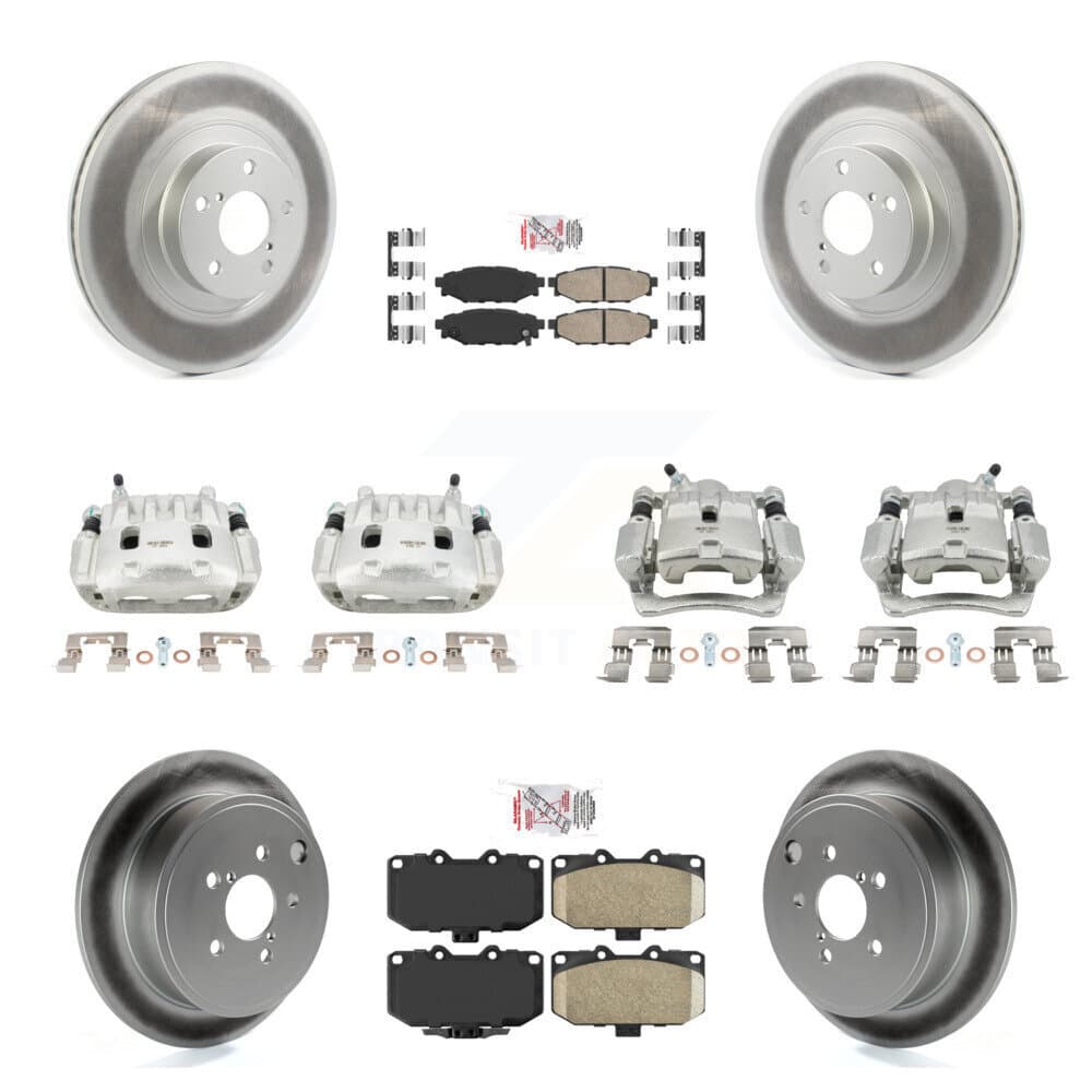 Transit Auto - KCG-102609N - Front and Rear Disc Brake Kits image 1
