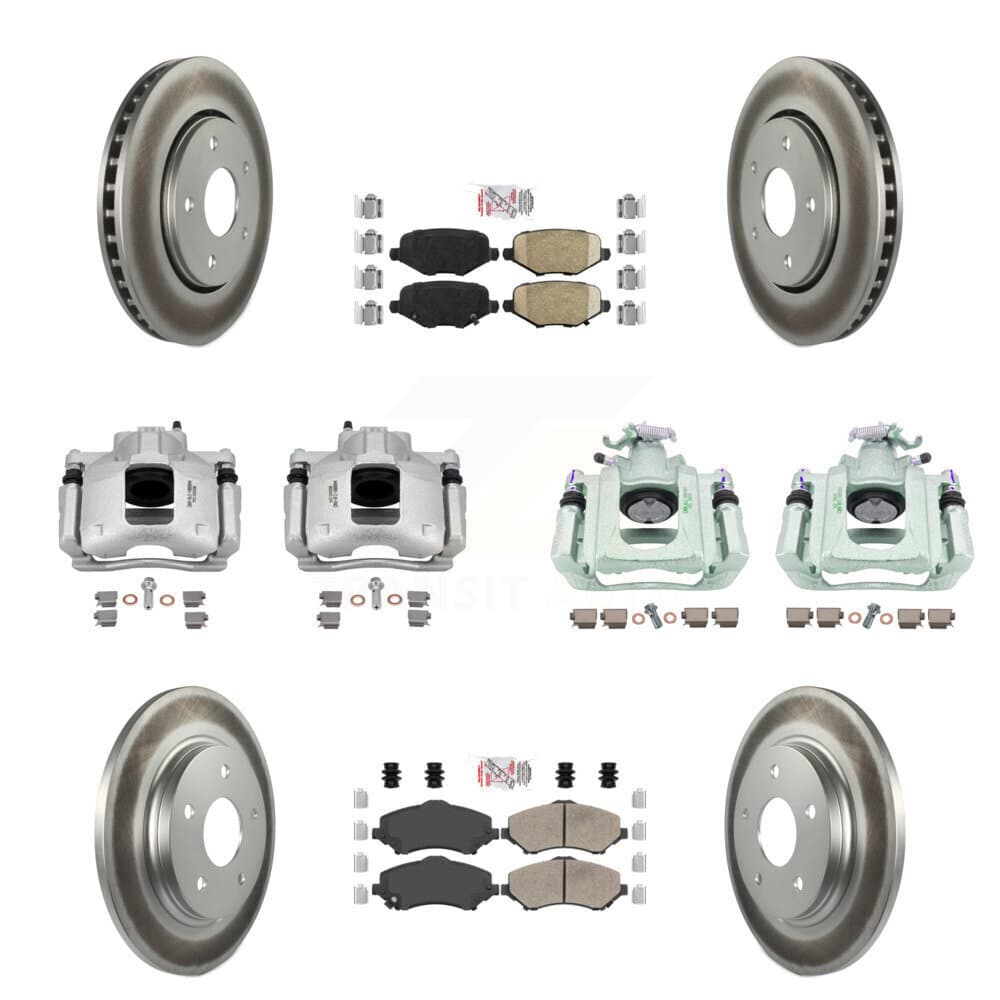 Transit Auto - KCG-102677N - Front and Rear Disc Brake Kits image 1