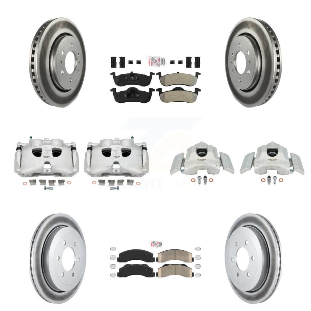 Transit Auto - KCG-102717N - Front and Rear Disc Brake Kits image 1