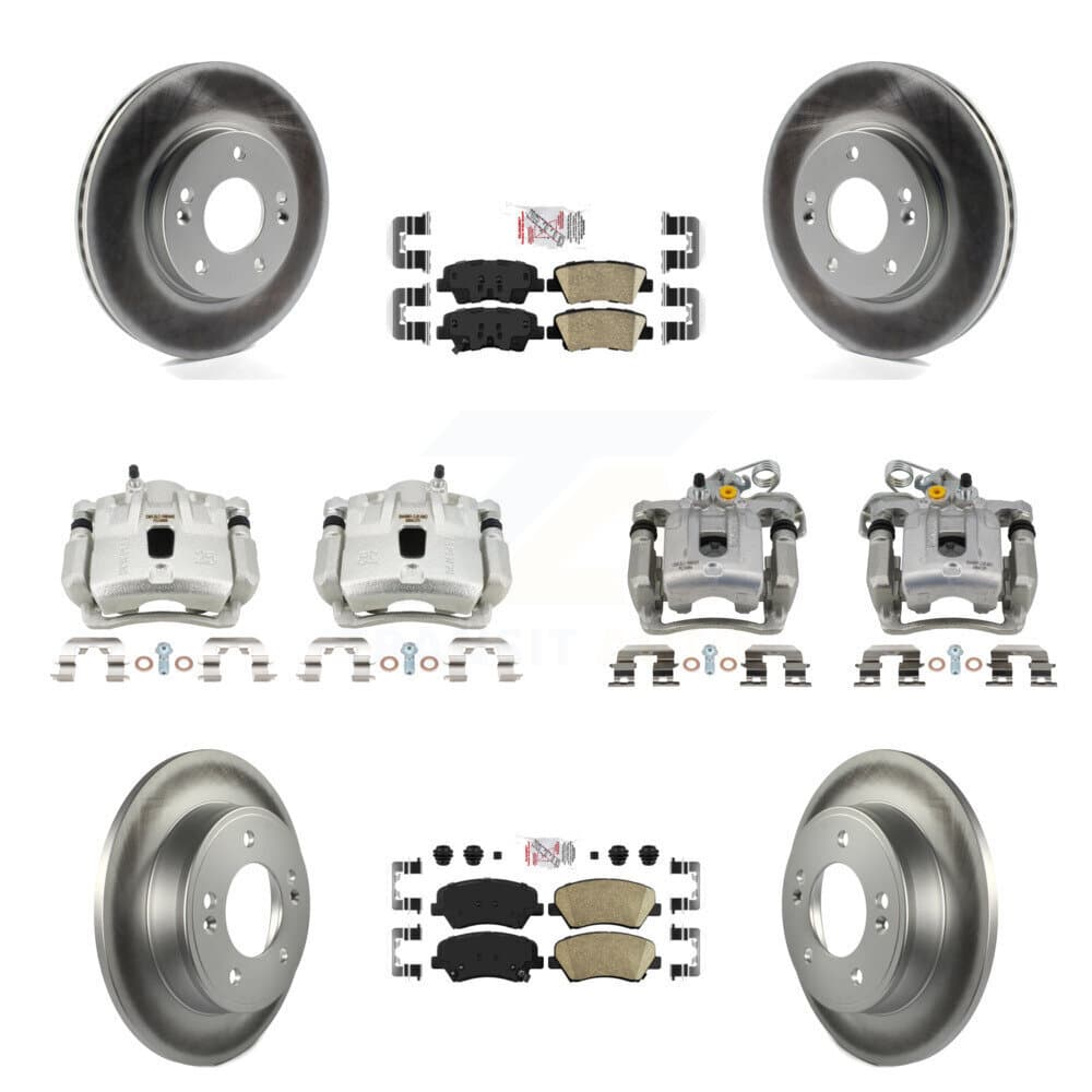 Transit Auto - KCG-102719N - Front and Rear Disc Brake Kits image 1
