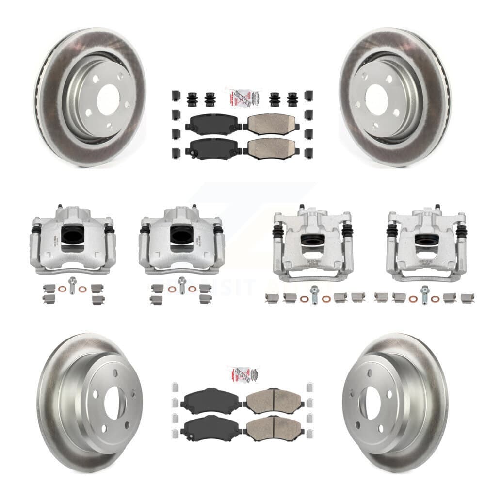Transit Auto - KCG-102808N - Front and Rear Disc Brake Kits image 1