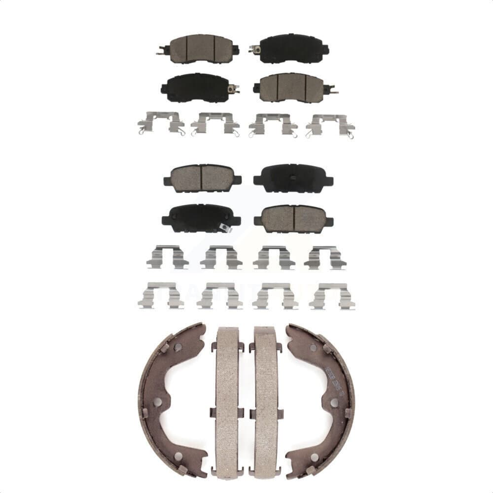 Transit Auto - KCN-100007 - Front and Rear Disc Brake Pad Kits image 1