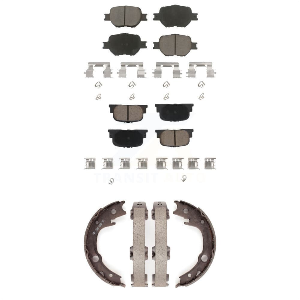 Transit Auto - KCN-100011 - Front and Rear Disc Brake Pad Kits image 1