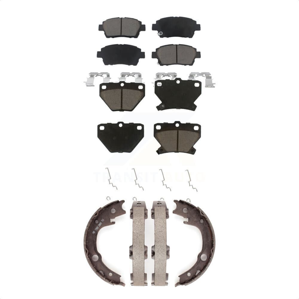 Transit Auto - KCN-100013 - Front and Rear Disc Brake Pad Kits image 1