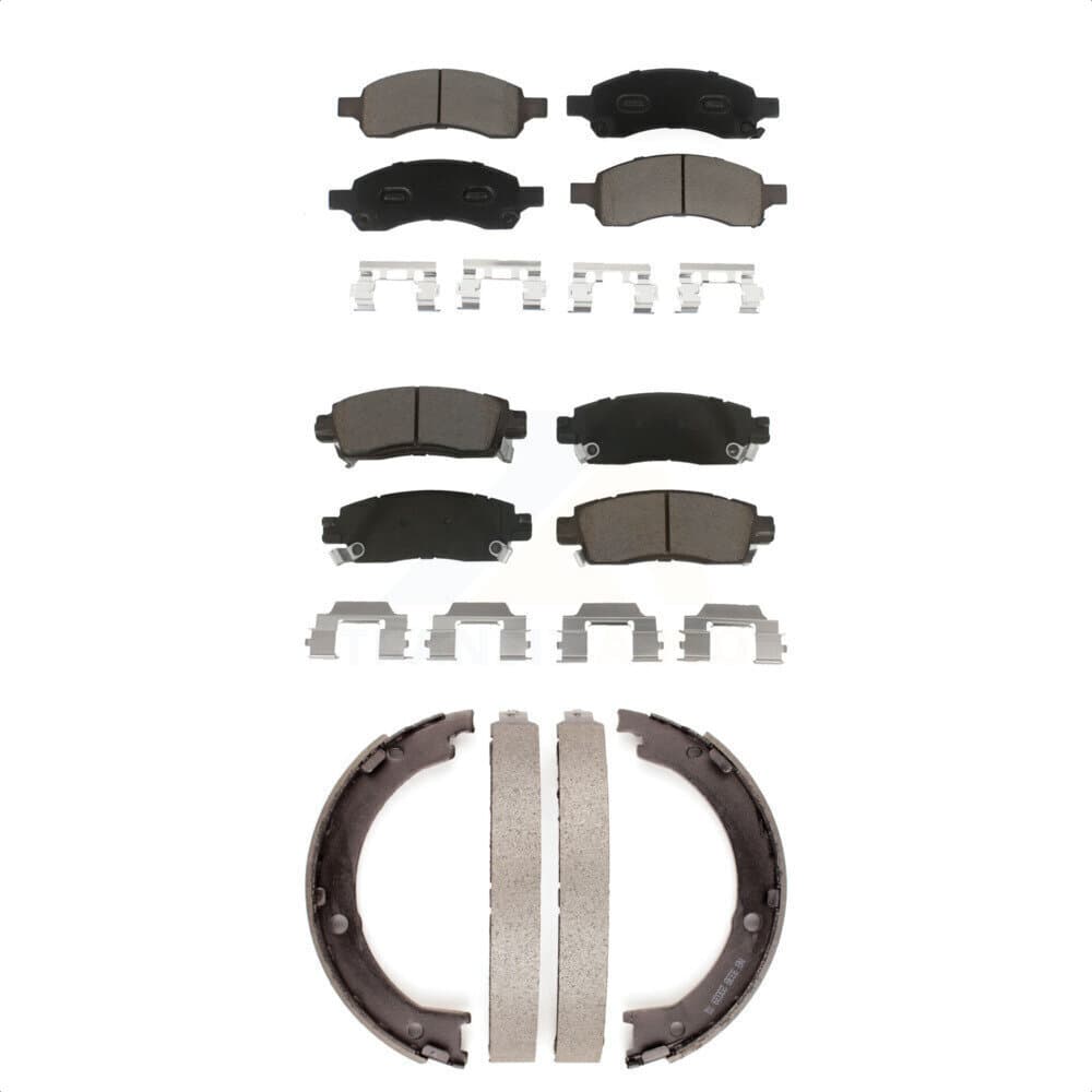 Transit Auto - KCN-100018 - Front and Rear Disc Brake Pad Kits image 1