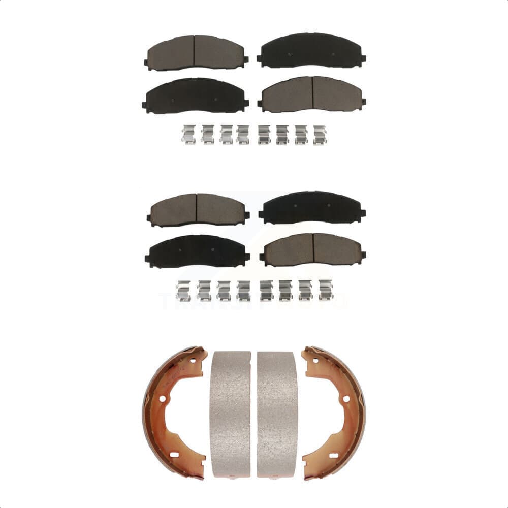 Transit Auto - KCN-100021 - Front and Rear Disc Brake Pad Kits image 1