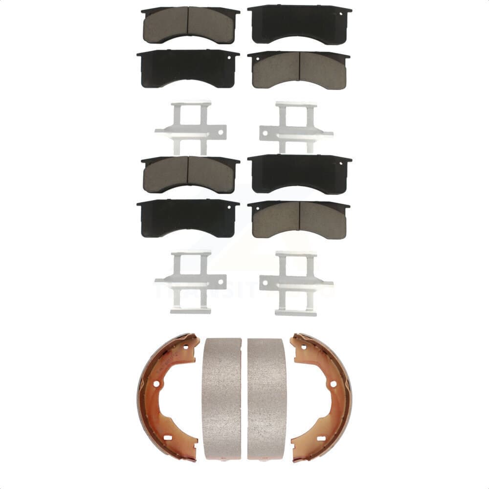 Transit Auto - KCN-100024 - Front and Rear Disc Brake Pad Kits image 1