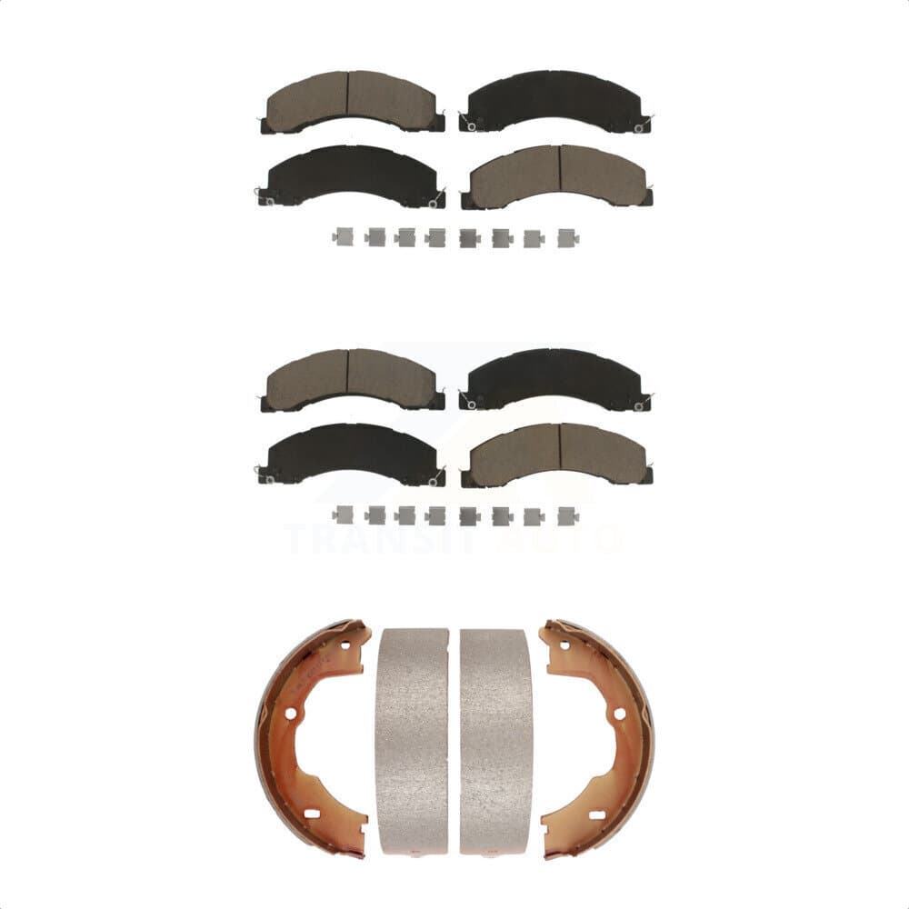 Transit Auto - KCN-100025 - Front and Rear Disc Brake Pad Kits image 1
