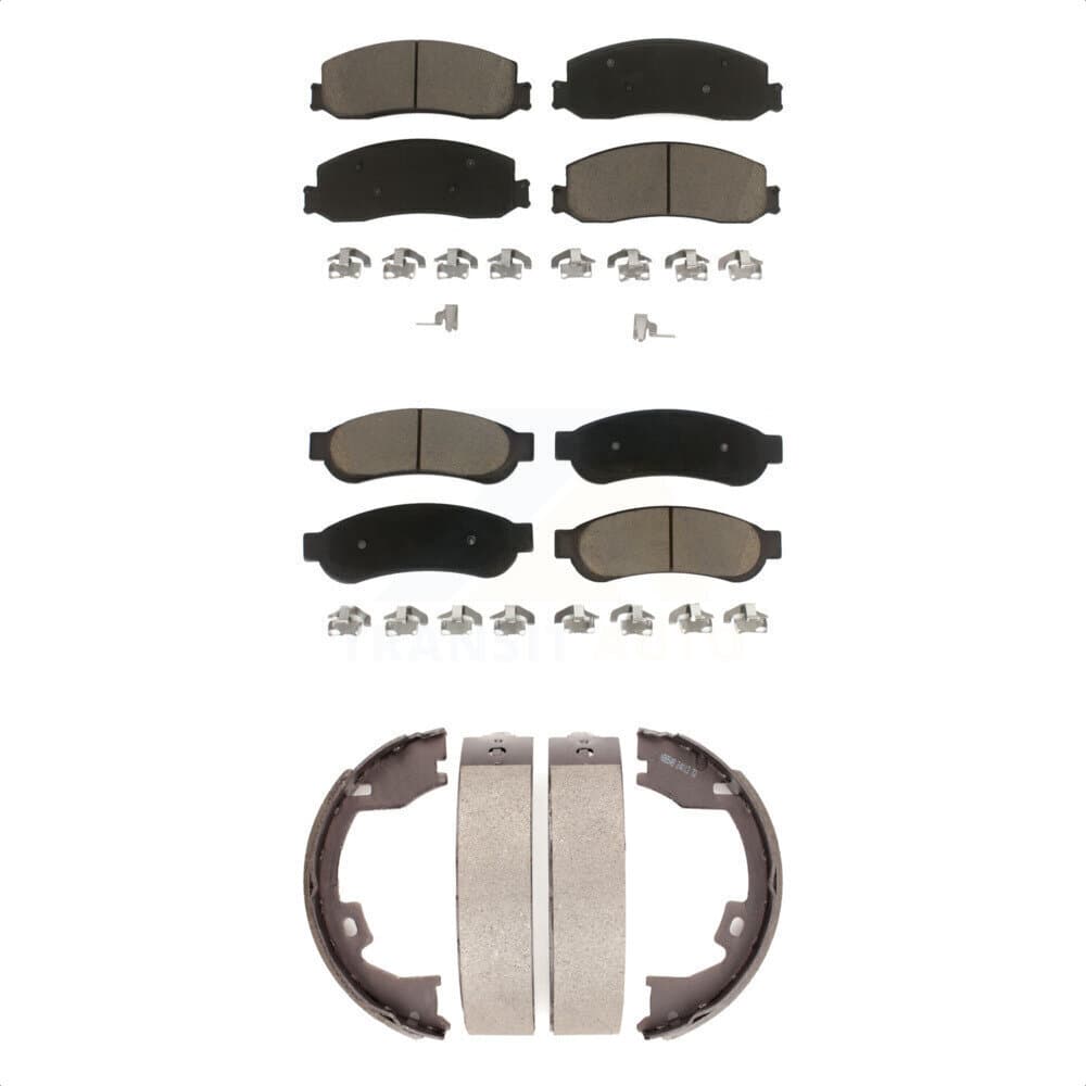 Transit Auto - KCN-100027 - Front and Rear Disc Brake Pad Kits image 1