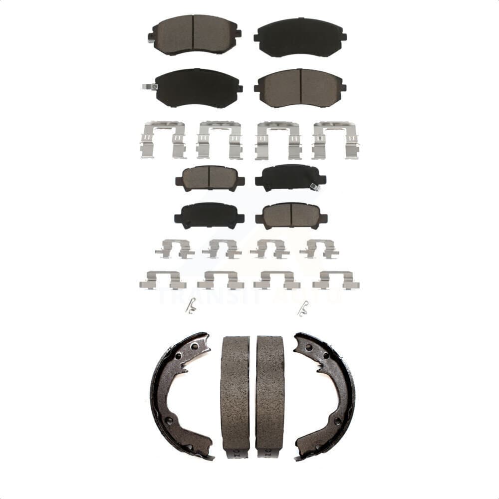 Transit Auto - KCN-100031 - Front and Rear Disc Brake Pad Kits image 1
