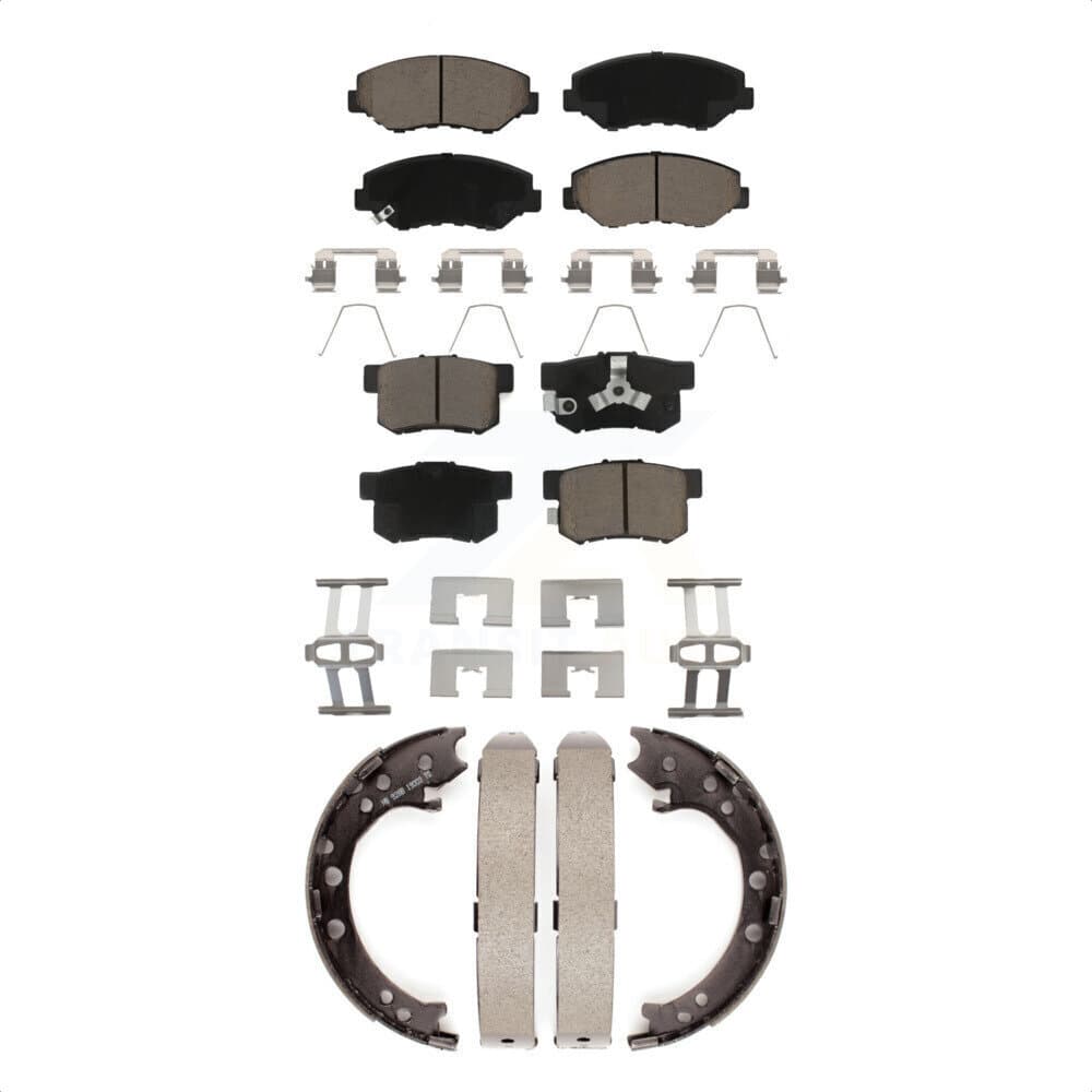 Transit Auto - KCN-100125 - Front and Rear Disc Brake Pad Kits image 1
