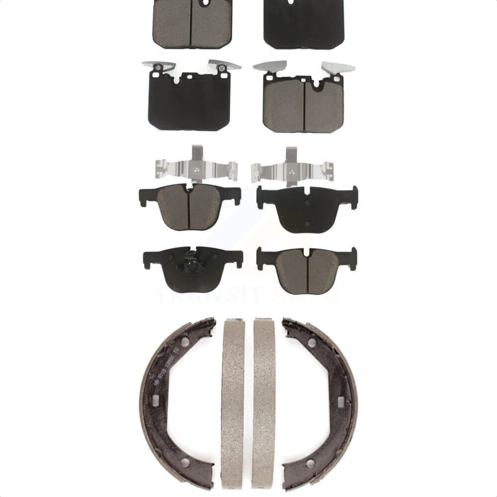 Transit Auto - KCN-100230 - Front and Rear Disc Brake Pad Kits image 1