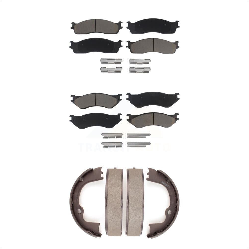 Transit Auto - KCN-100254 - Front and Rear Disc Brake Pad Kits image 1