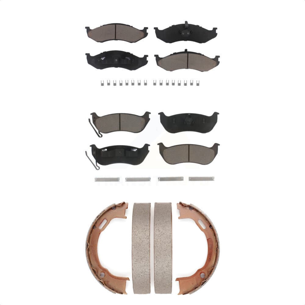 Transit Auto - KCN-100272 - Front and Rear Disc Brake Pad Kits image 1
