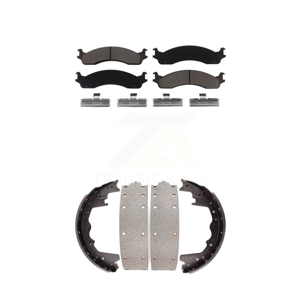 Transit Auto - KCN-100314 - Front and Rear Disc Brake Pad Kits image 1