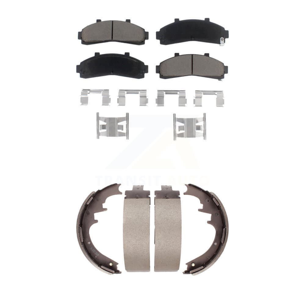 Transit Auto - KCN-100326 - Front and Rear Disc Brake Pad Kits image 1