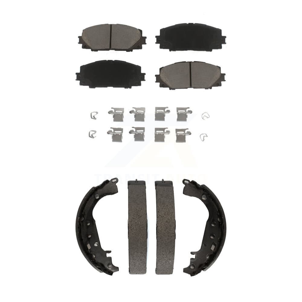 Transit Auto - KCN-100331 - Front and Rear Disc Brake Pad Kits image 1