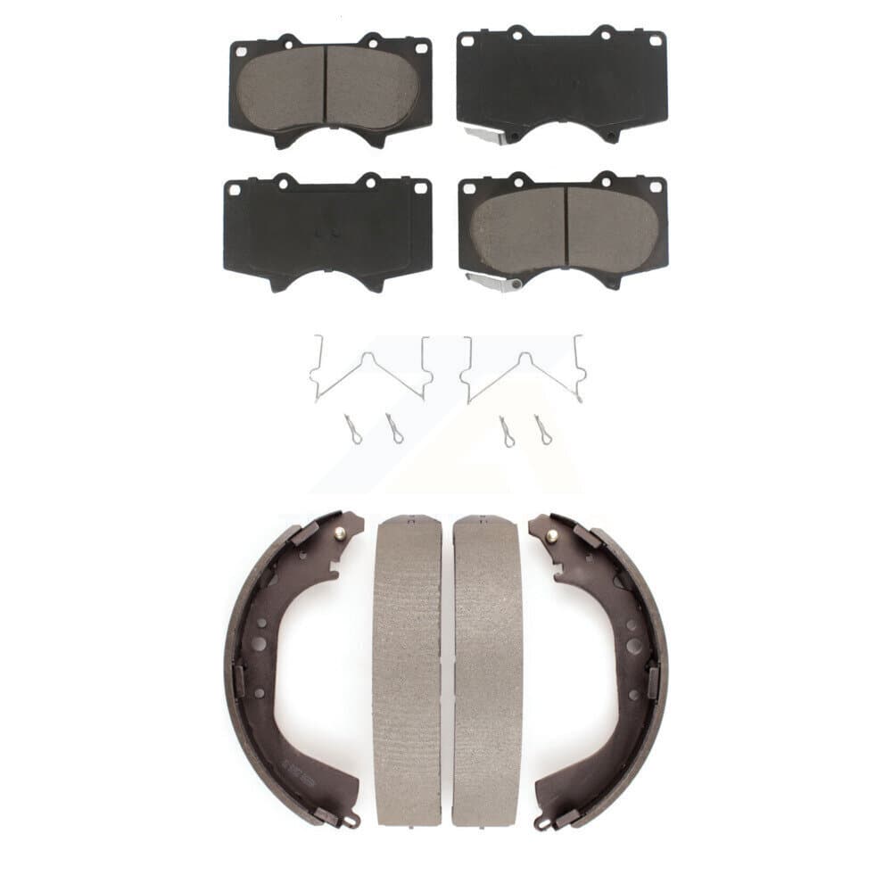 Transit Auto - KCN-100385 - Front and Rear Disc Brake Pad Kits image 1