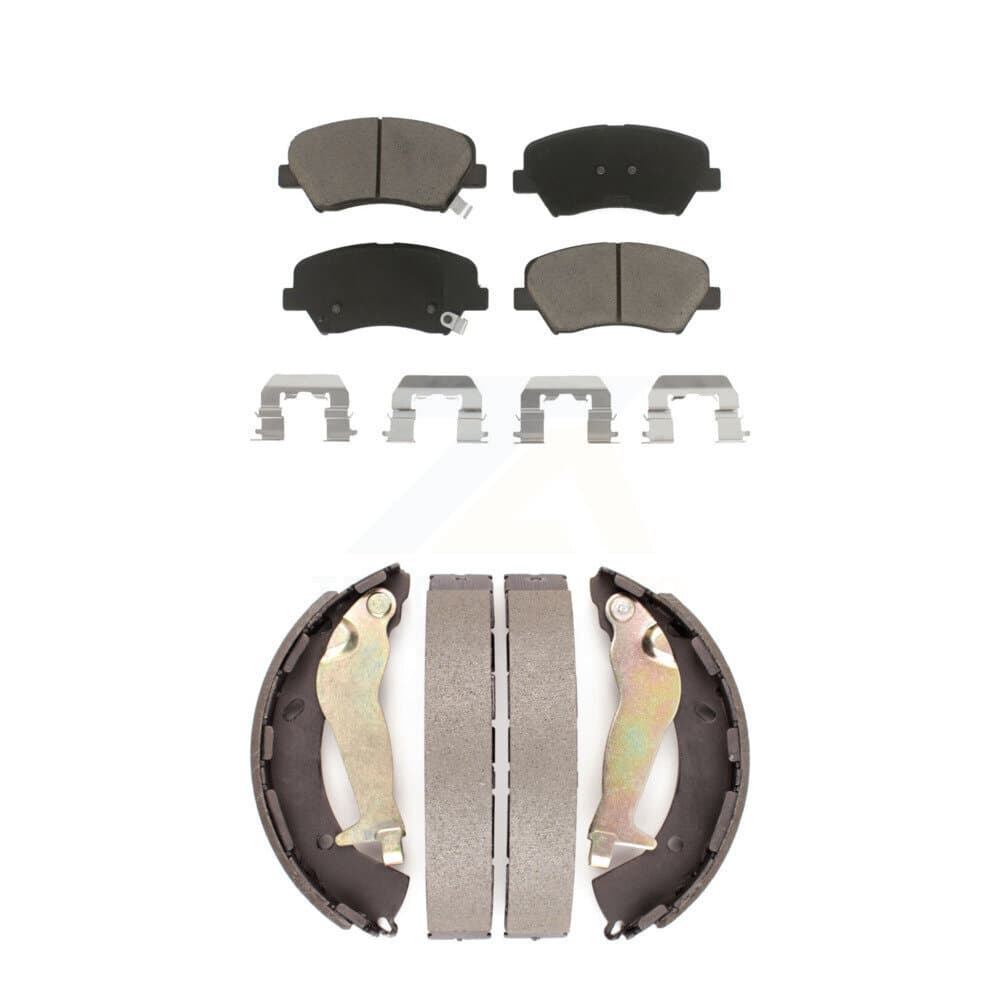 Transit Auto - KCN-100394 - Front and Rear Disc Brake Pad Kits image 1
