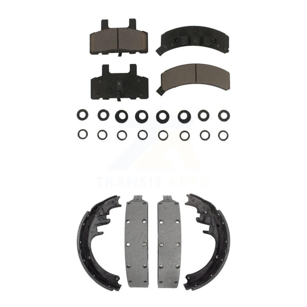 Transit Auto - KCN-100406 - Front and Rear Disc Brake Pad Kits image 1