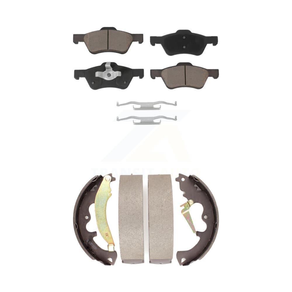 Transit Auto - KCN-100435 - Front and Rear Disc Brake Pad Kits image 1
