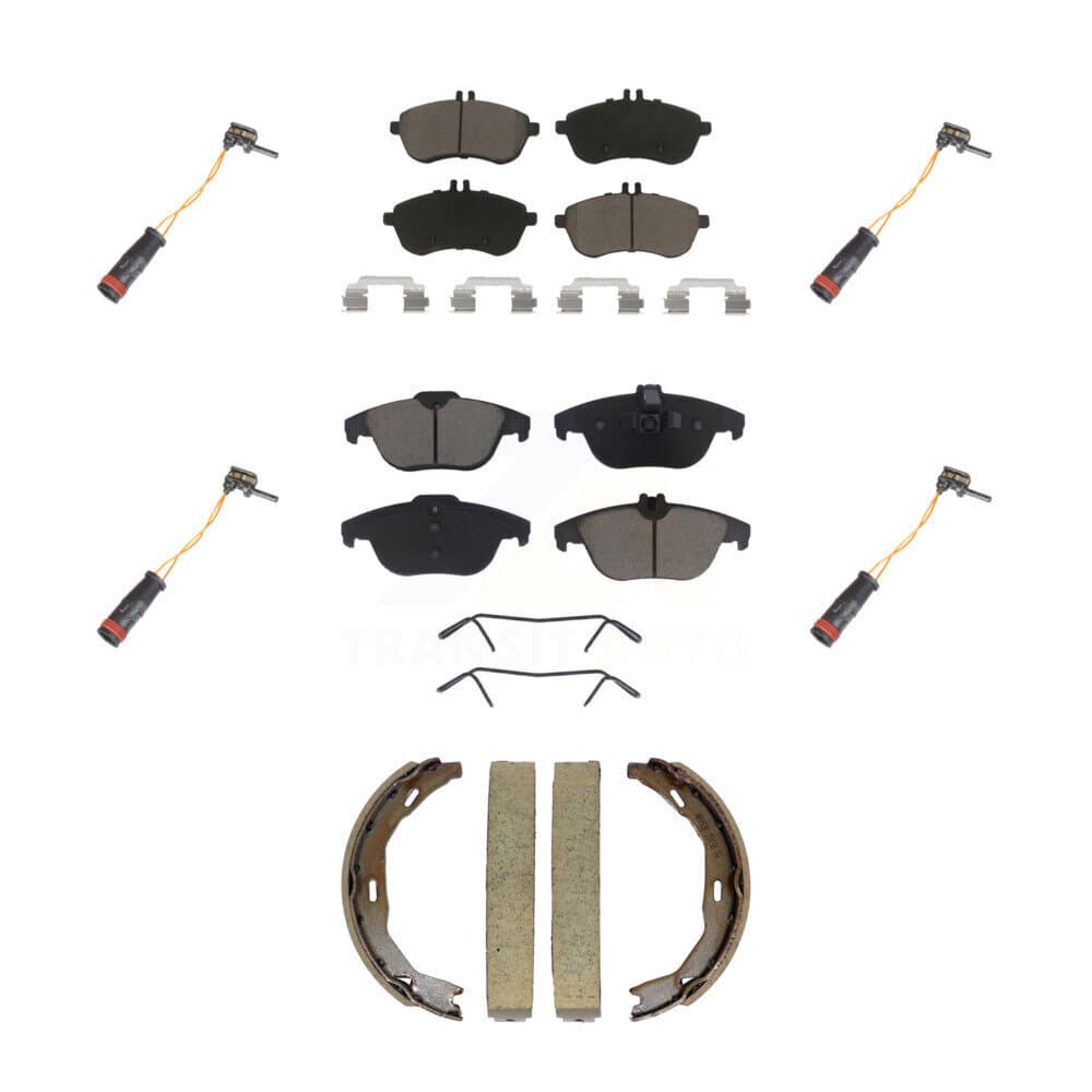 CMX - KCW-101361 - Front and Rear Disc Brake Pad Kits image 1
