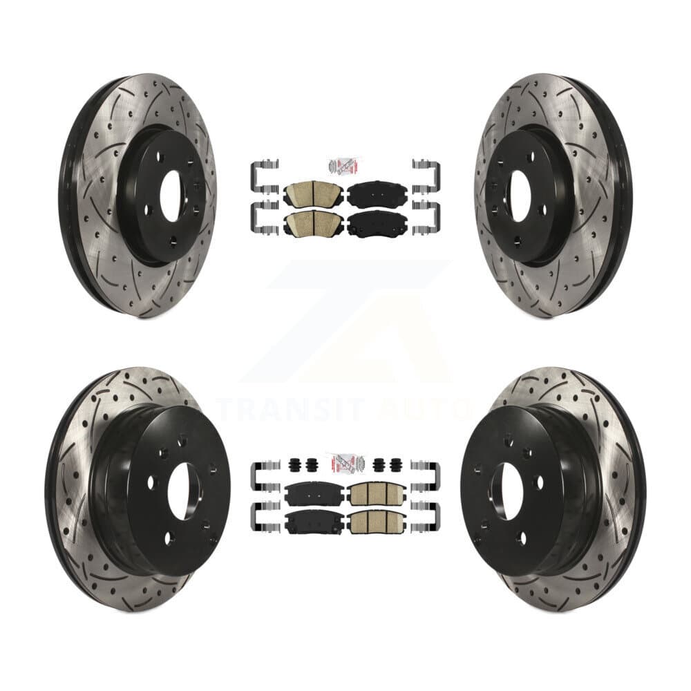 Transit Auto - KDA-100783 - Front and Rear Disc Brake Kits image 1