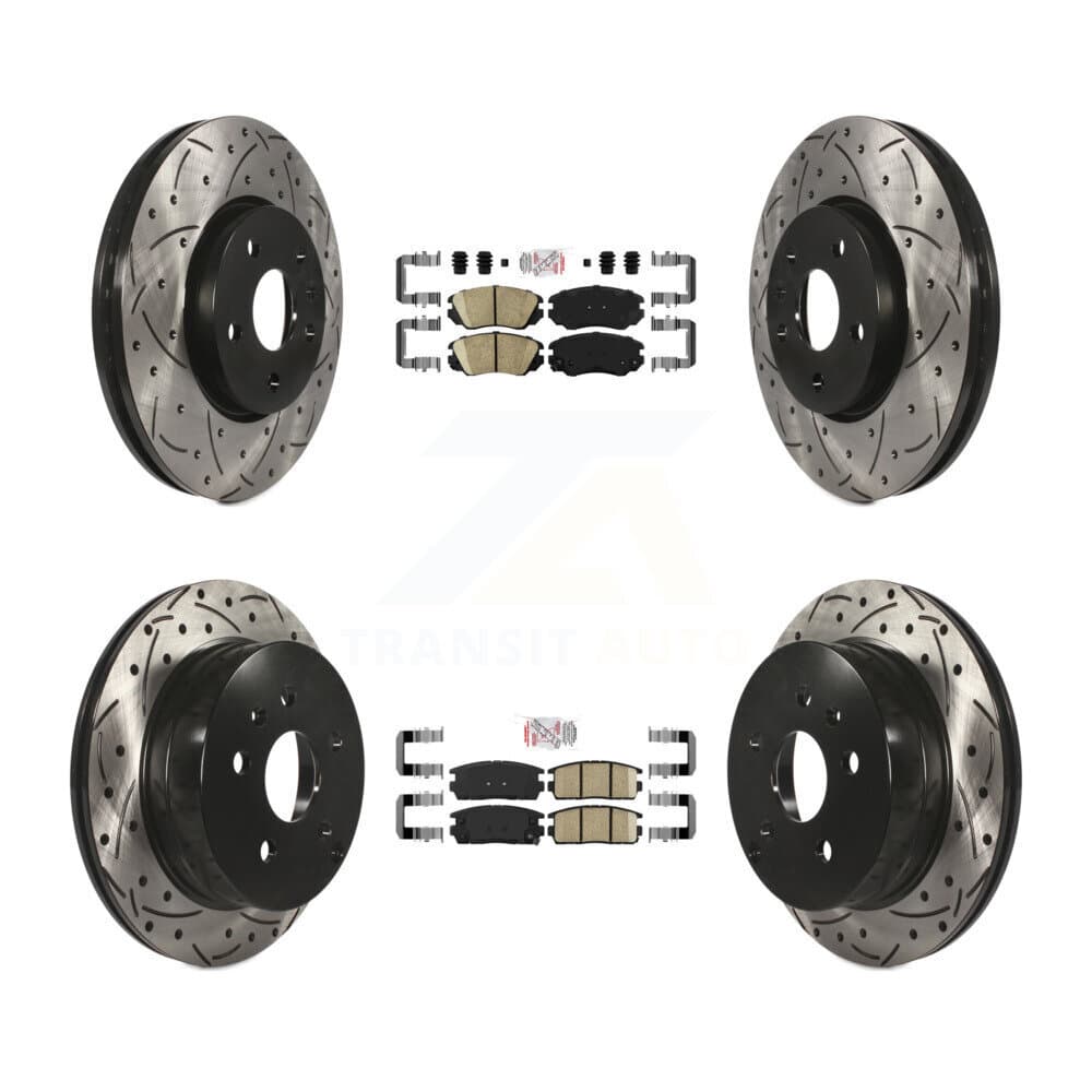 Transit Auto - KDA-100786 - Front and Rear Disc Brake Kits image 1
