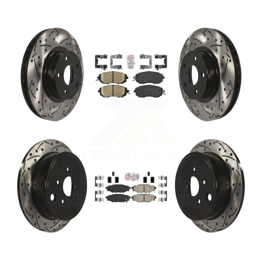 Transit Auto - KDA-100916 - Front and Rear Disc Brake Kits image 1