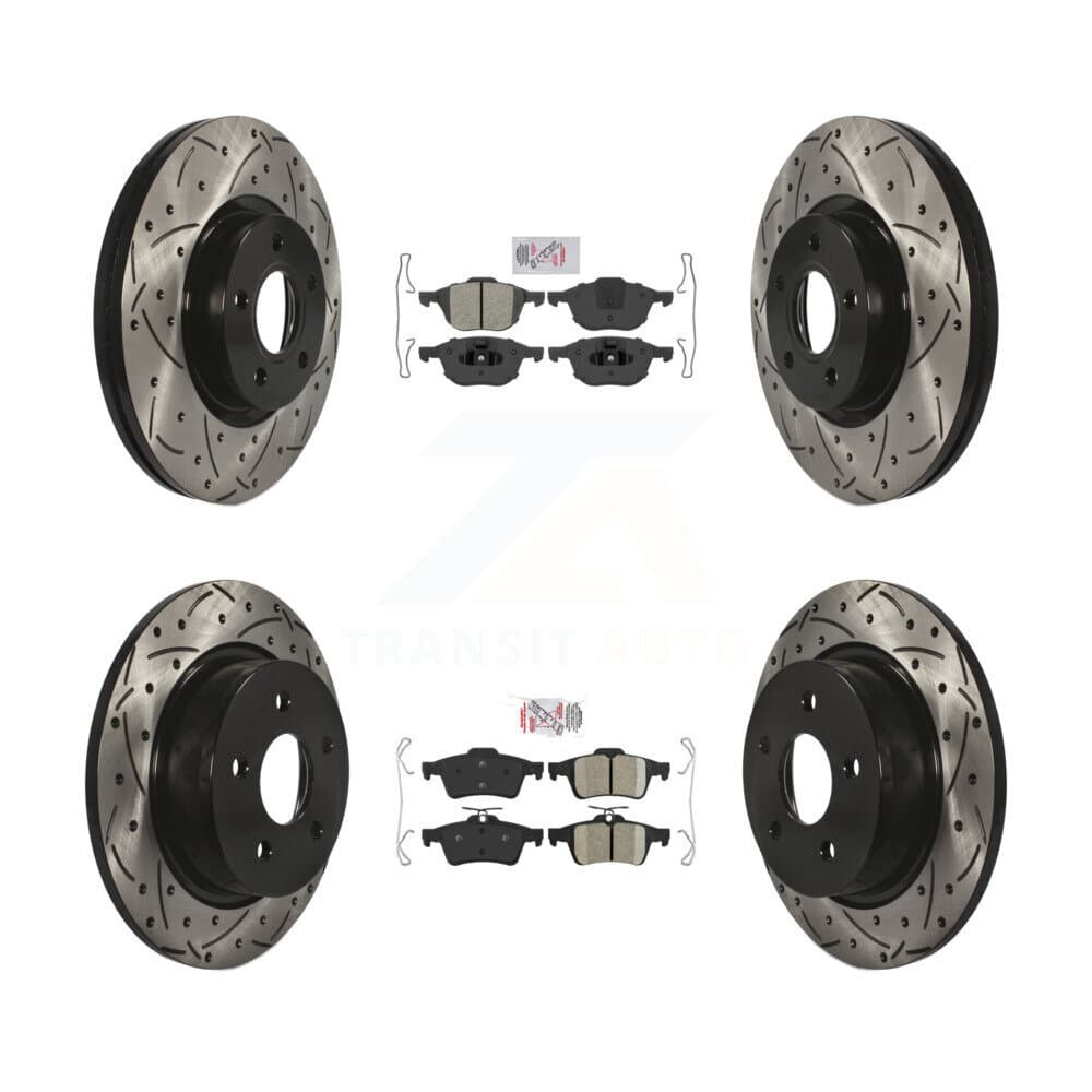 Transit Auto - KDA-100956 - Front and Rear Disc Brake Kits image 1