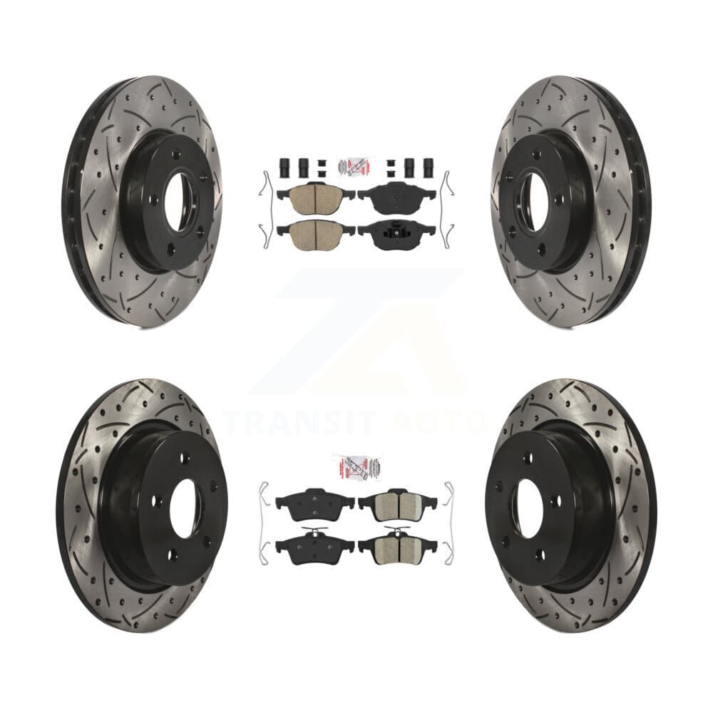 Transit Auto - KDA-100971 - Front and Rear Disc Brake Kits image 1