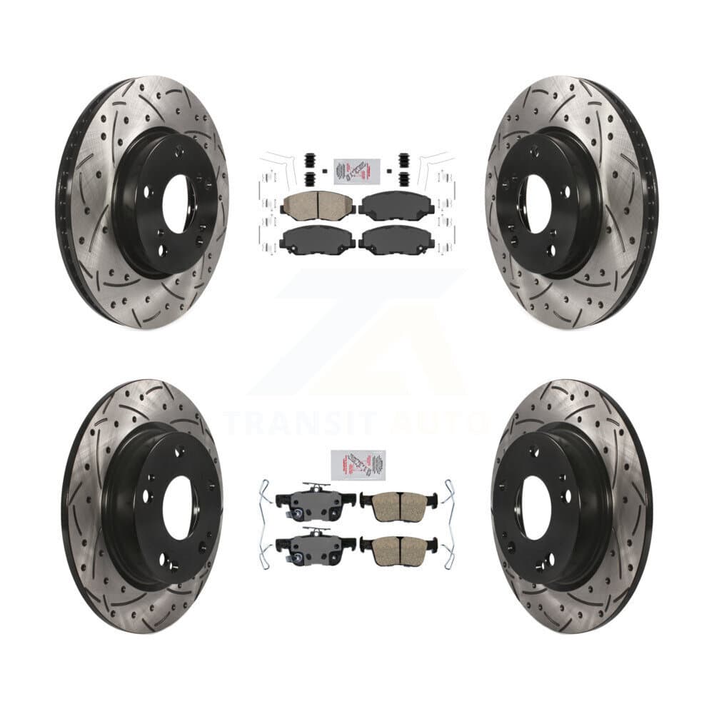 Transit Auto - KDA-101137 - Front and Rear Disc Brake Kits image 1