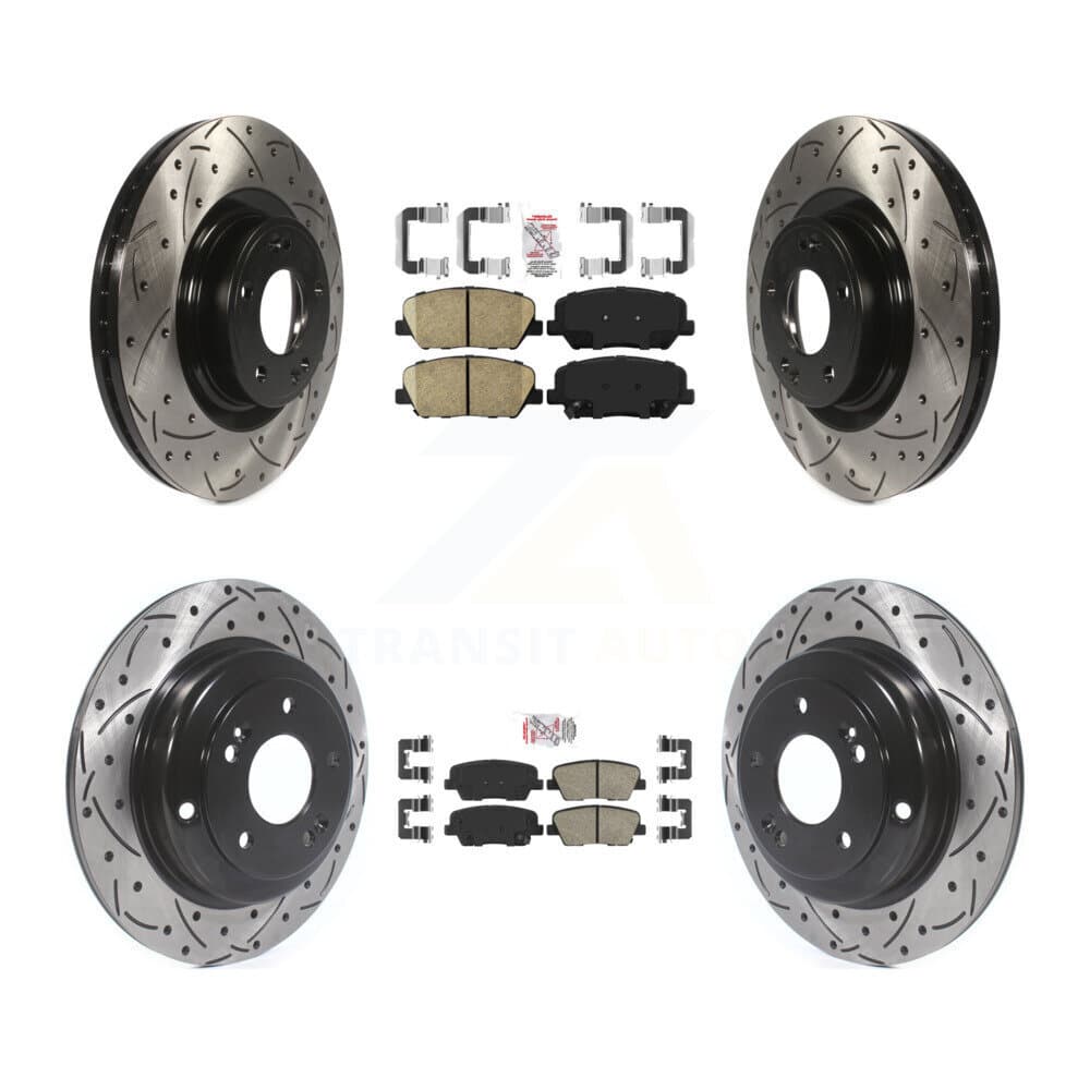 Transit Auto - KDA-101163 - Front and Rear Disc Brake Kits image 1