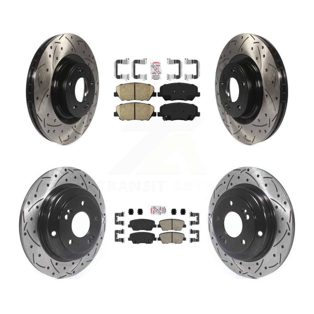 Transit Auto - KDA-101164 - Front and Rear Disc Brake Kits image 1