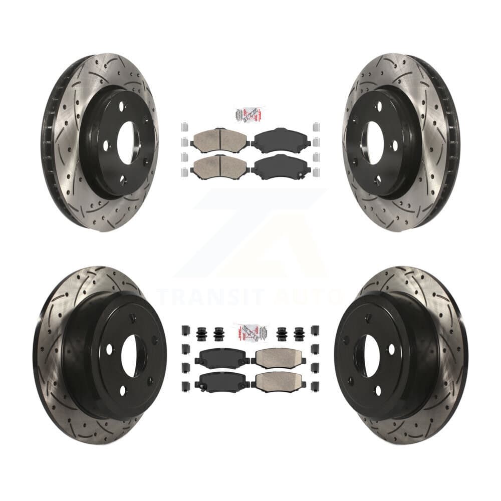 Transit Auto - KDA-101287 - Front and Rear Disc Brake Kits image 1