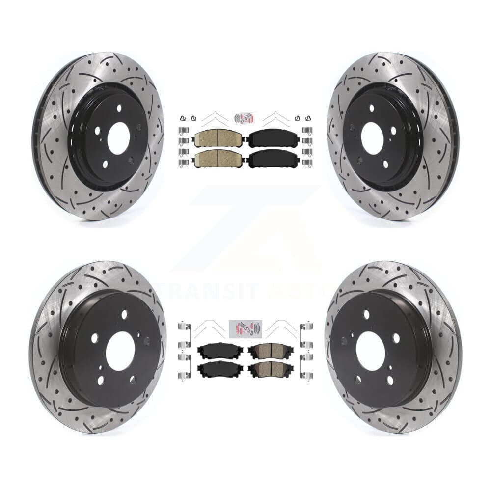 Transit Auto - KDA-101327 - Front and Rear Disc Brake Kits image 1