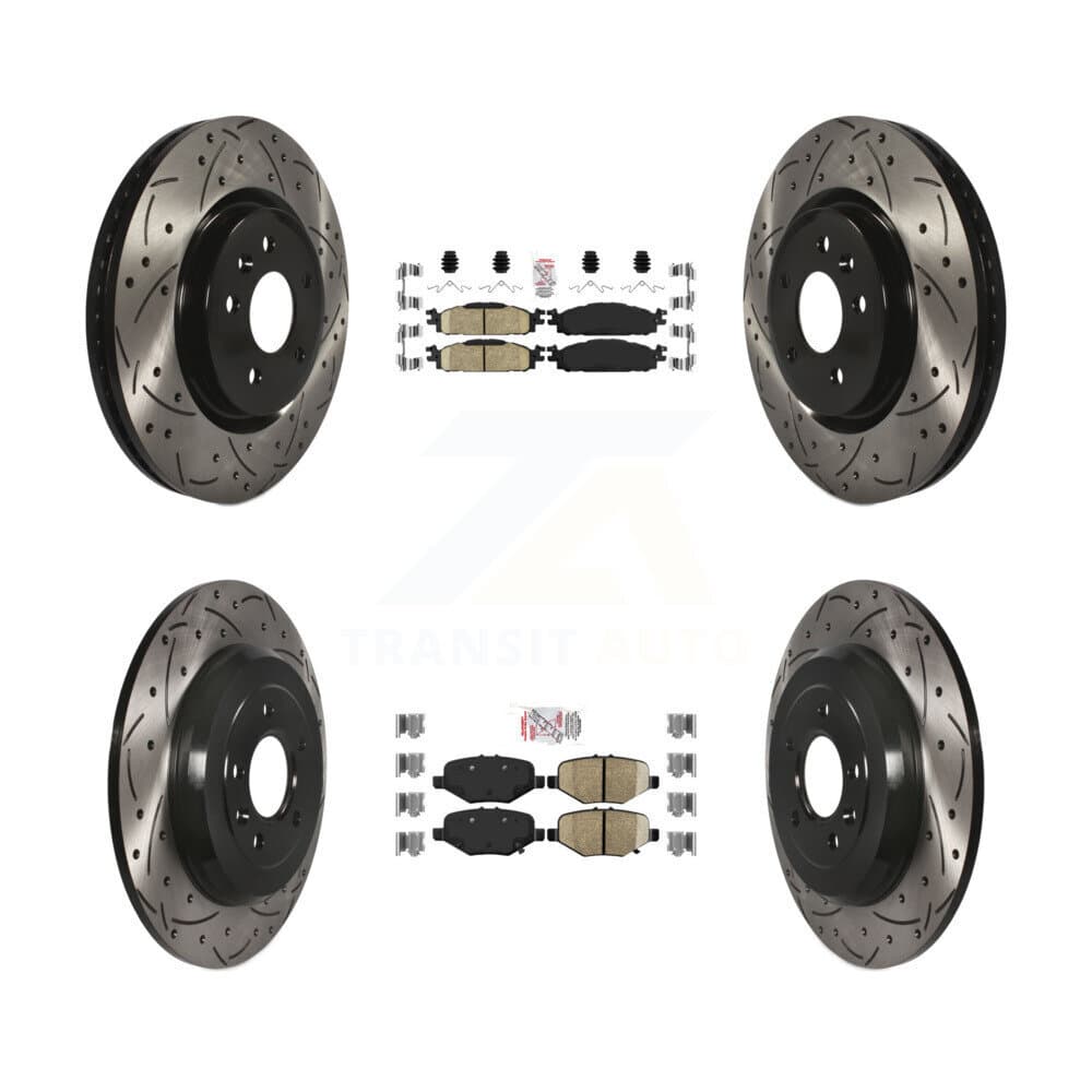 Transit Auto - KDA-101374 - Front and Rear Disc Brake Kits image 1